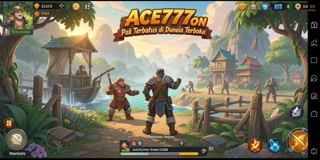 Gameplay ACE777 yang menawan dalam dunia terbuka yang luas.
