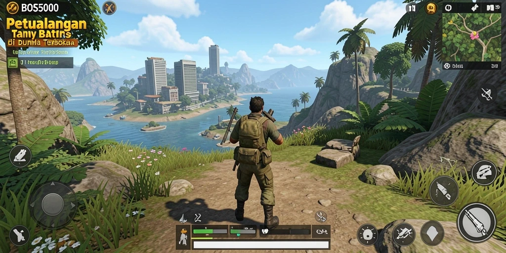 Gameplay Open World yang menakjubkan di BOS5000.
