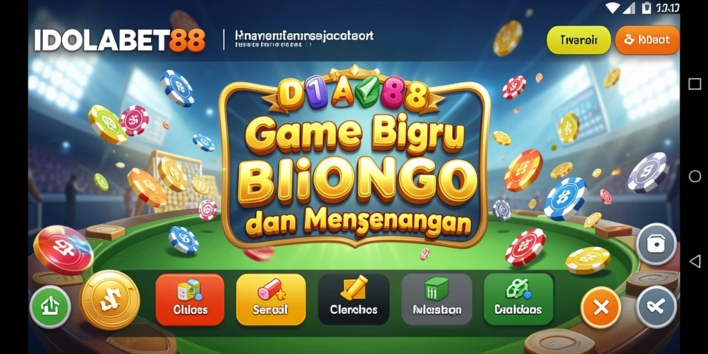Tangkapan layar game Bingo IDOLABET88 menampilkan pengalaman bermain yang seru.