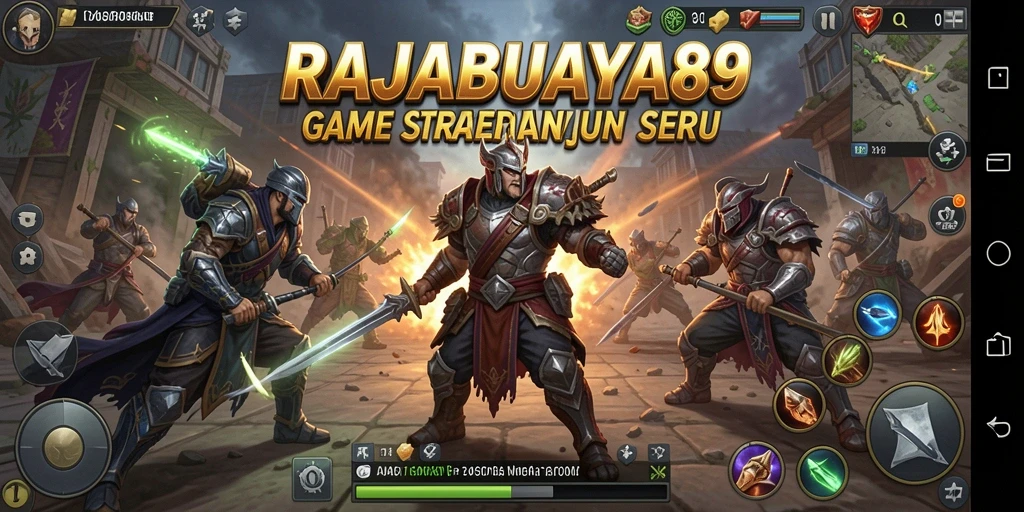 Tampilan gameplay RAJABUAYA89 yang mendebarkan dan penuh strategi.