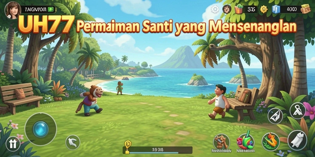 Tangkapan layar UH77 menunjukkan gameplay yang mengasyikkan dan santai.